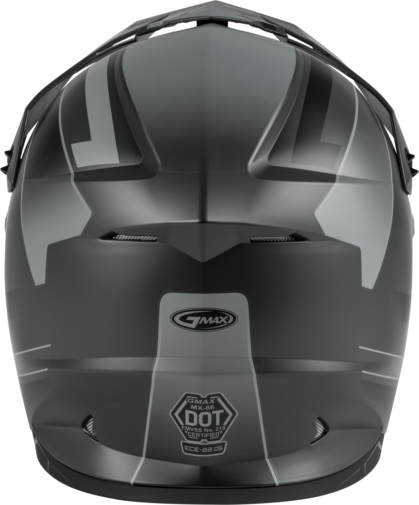 Mx 86 Off Road Fame Helmet Matte Dark Grey/Black Md