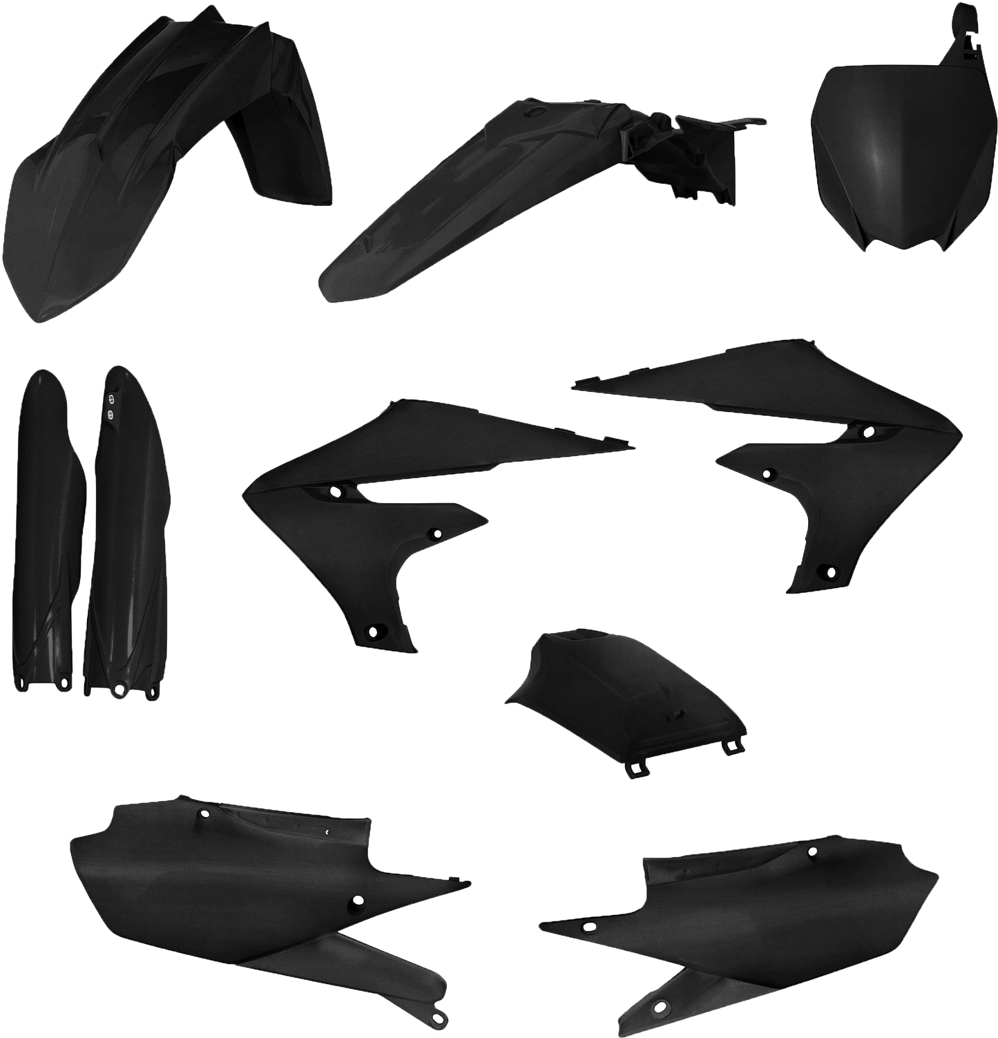 Full Plastic Kit Yam Black Metallic