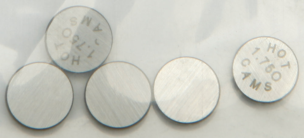 Valve Shims 7.48x1.75mm 5/Pk