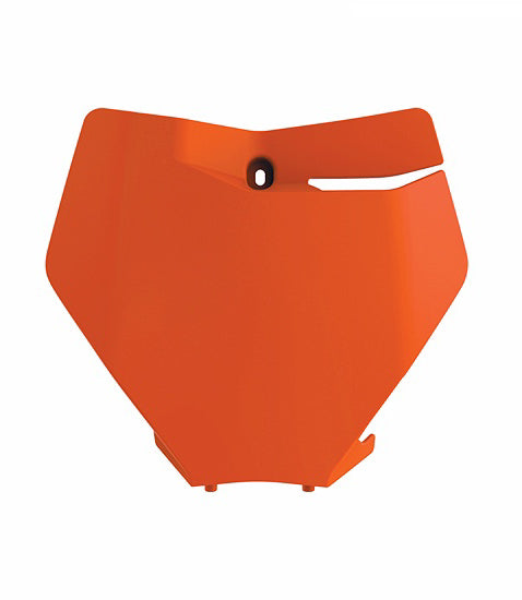Front Number Plate Orange