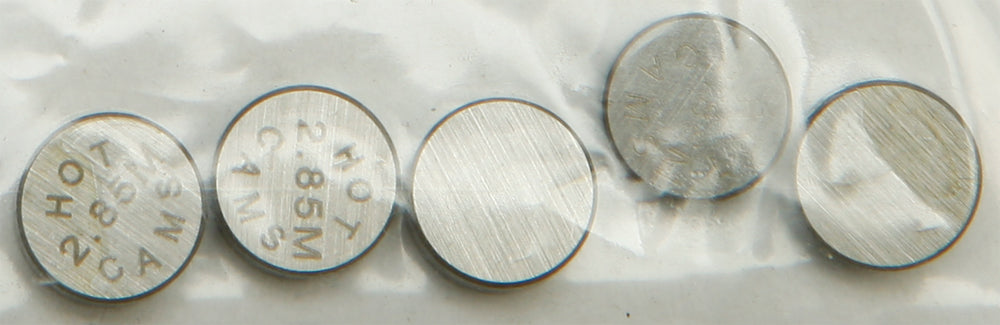 Valve Shims 7.48x2.85mm 5/Pk