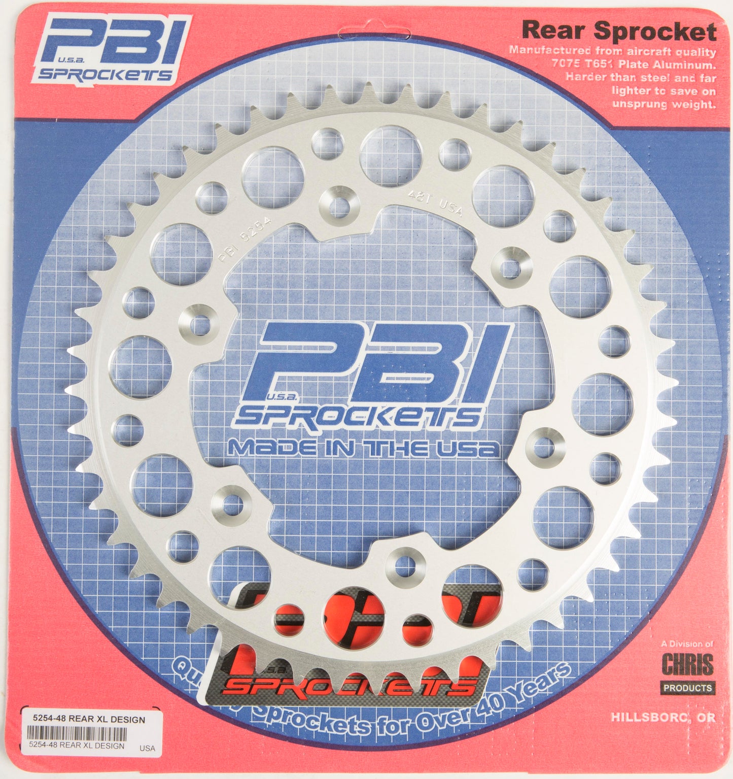 Rear Sprocket Aluminum 48t 520 Hus/Husq/Ktm