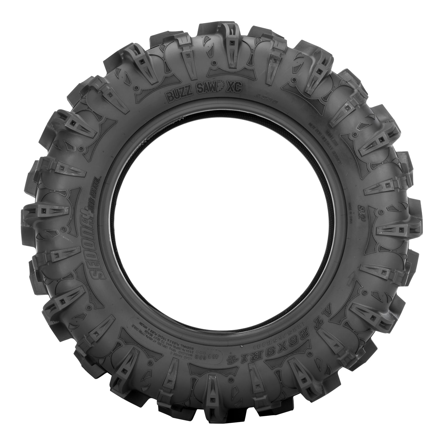 Tire Buzz Saw Xc F/R 26x10r 12 Lr 440lbs Radial