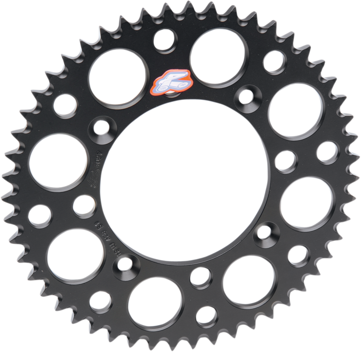 RENTHAL Rear Sprocket - Aluminum - 49 Tooth - Black - Honda 154U-520-49GRBK