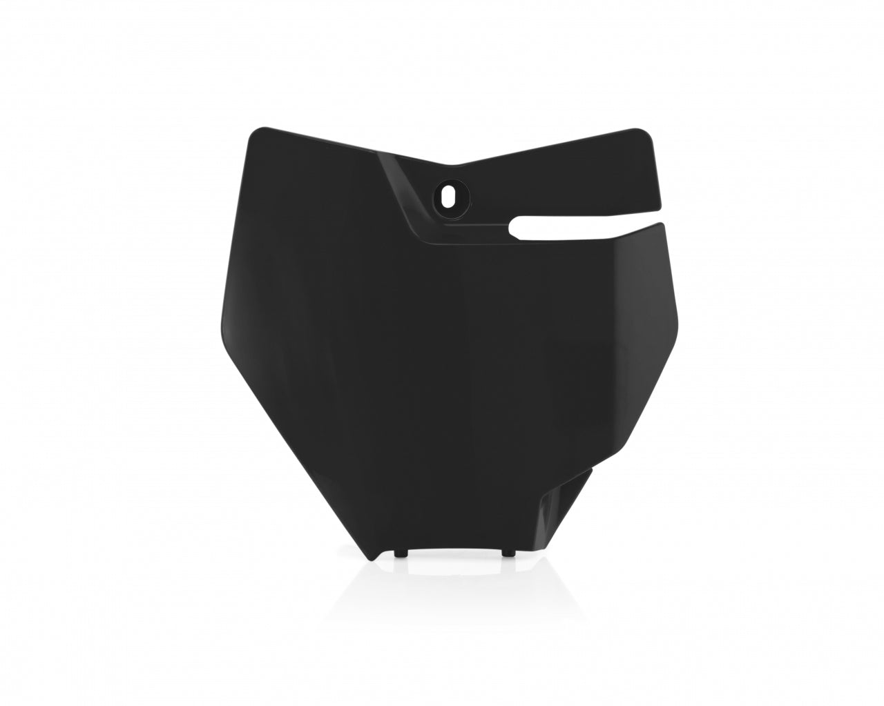 Front Number Plate Black