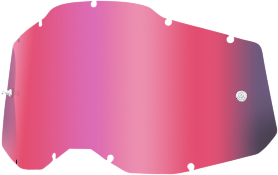 100% Accuri 2/Racecraft 2/Strata 2 Lens - Pink