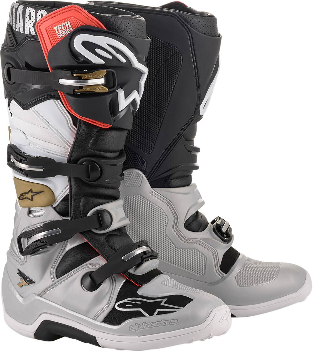 ALPINESTARS Tech 7 Boots - Black/Gray - US 8