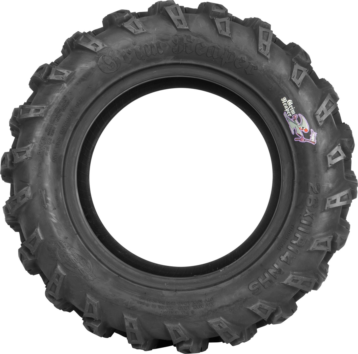 Tire Grim Reaper Rear 27x11r14 Radial Lr 1120lbs