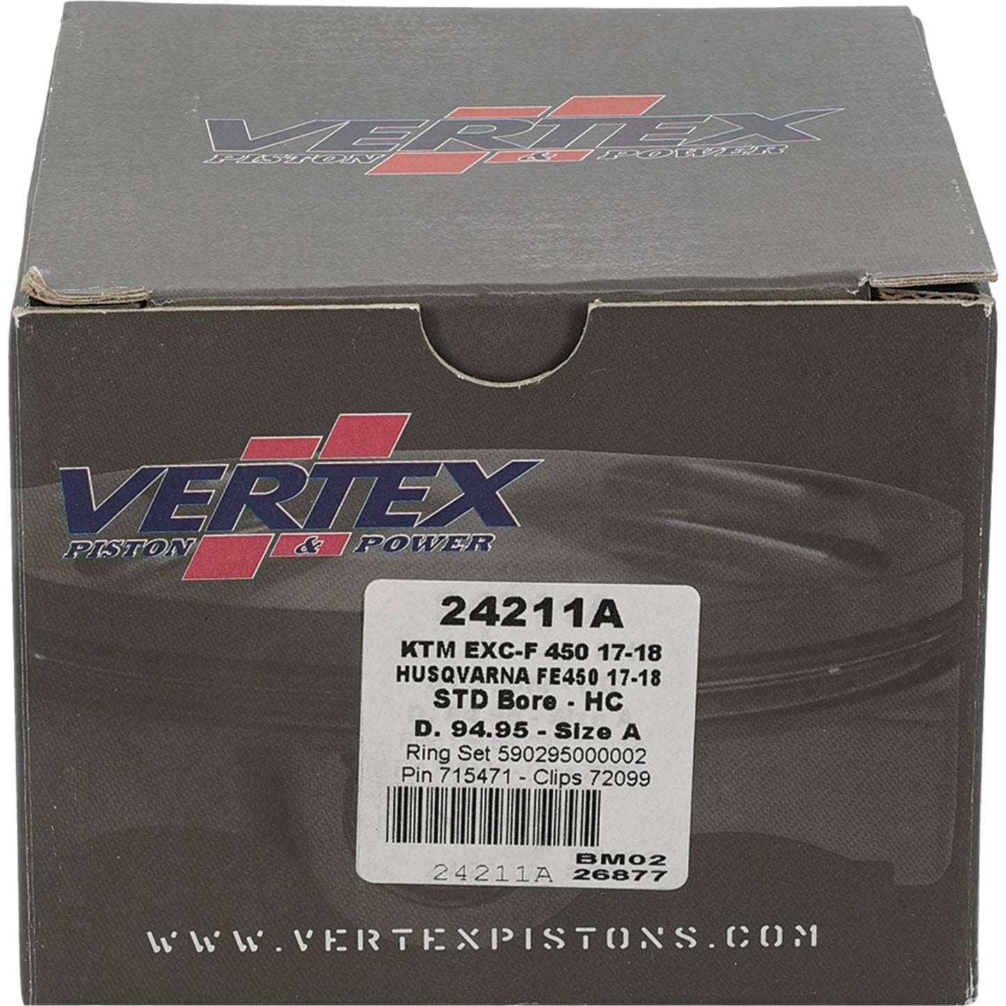Piston Kit Hc Forged 94.95/Std 12.8:1 Husq/Ktm