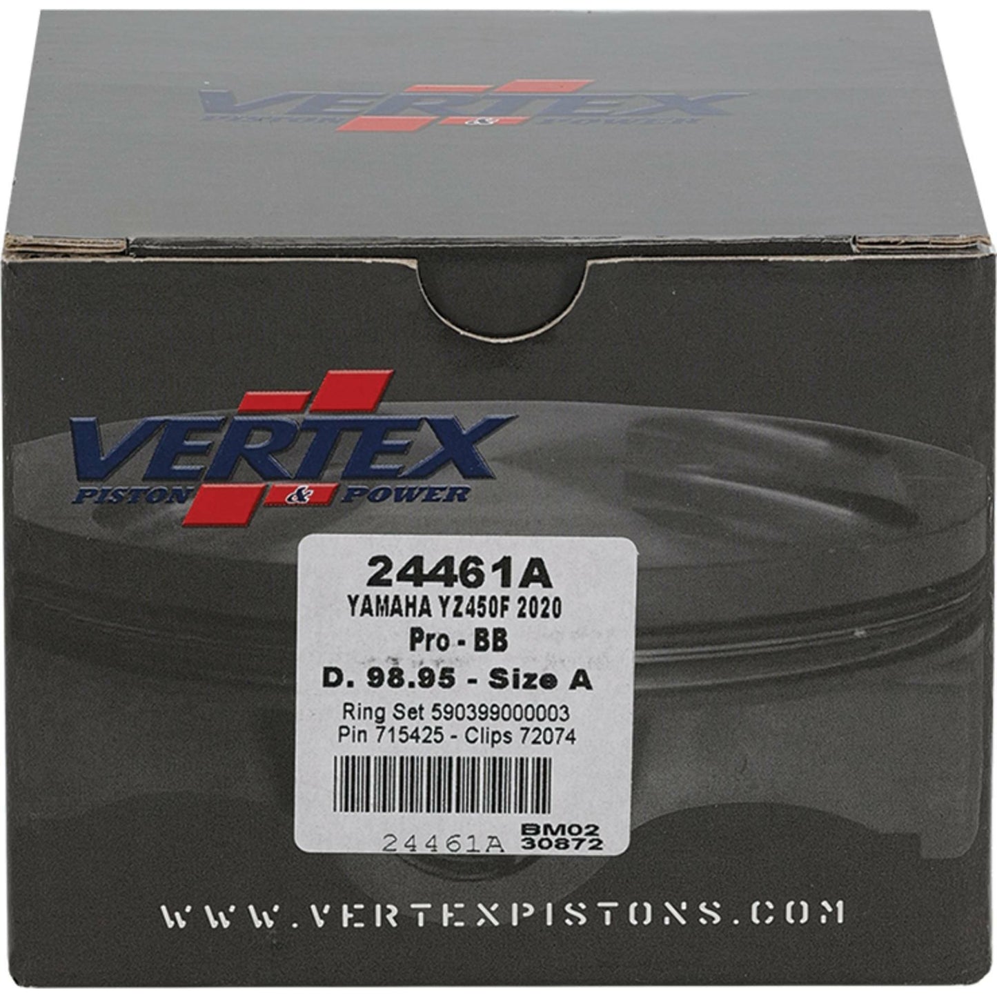Piston Kit Bb Forged 98.95/+2.00 12.8:1 Yam