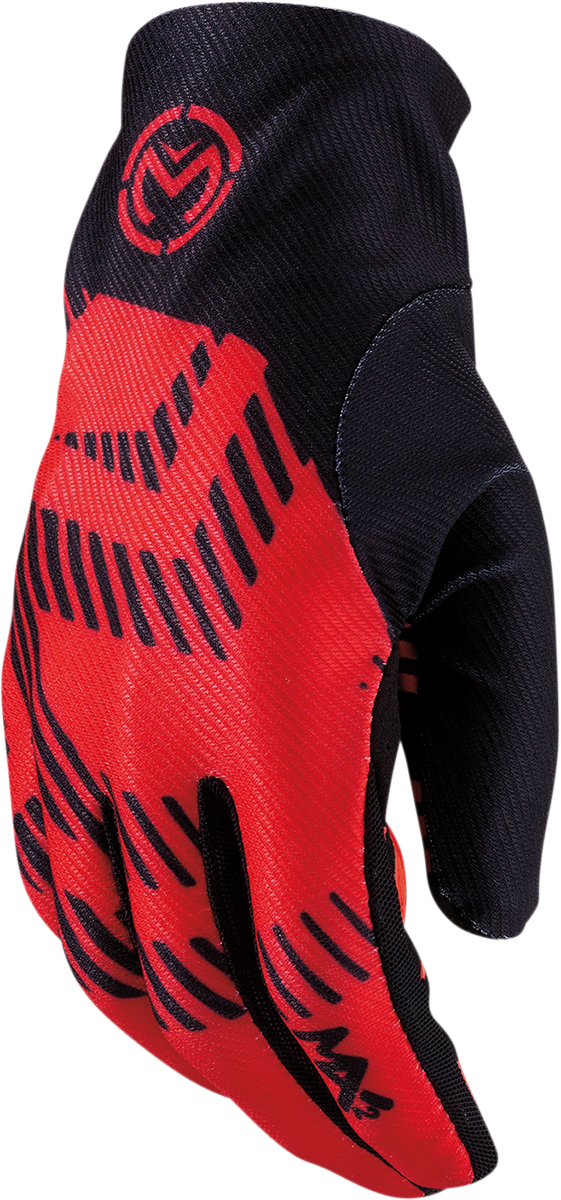 MOOSE OFFROAD MX2* Gloves - Red - Medium 3330-7023
