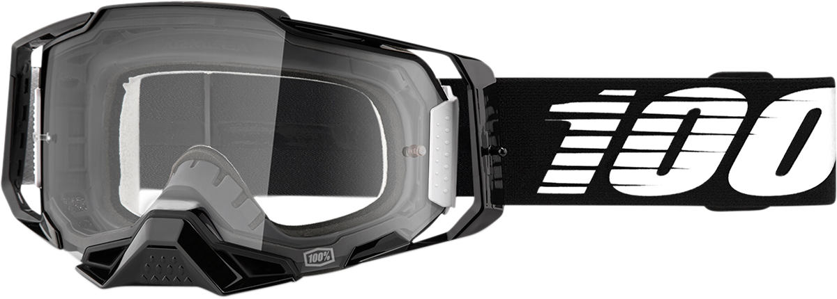 100% Armega Black Goggles
