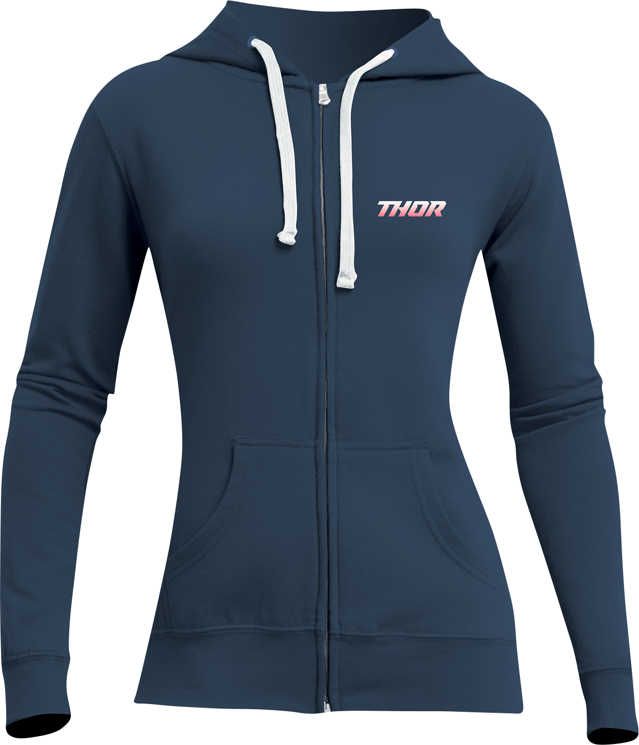 THOR Women's Halo Zip-Up Hooded Sweatshirt - Navy - XL 3051-1190