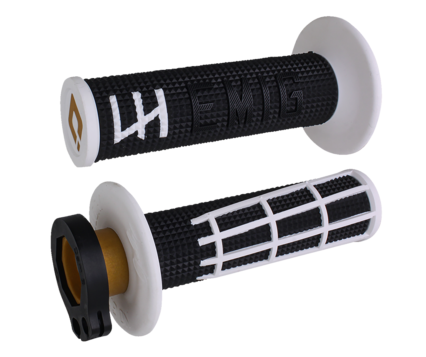 ODI Grips - Emig 2.0 - Black/White H36E2BW
