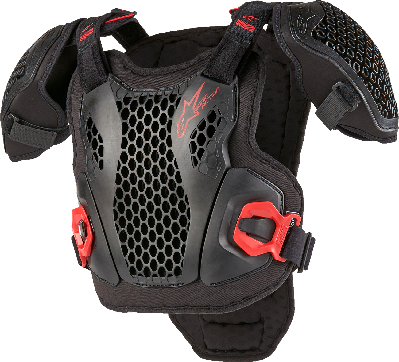 Alpinestars Youth Bionic Action Guard in Black and Red color