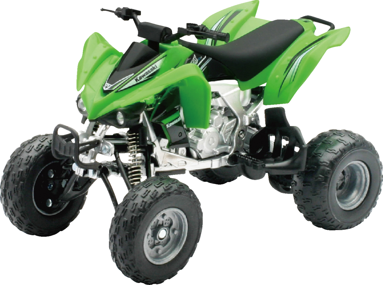 NEW RAY TOYS Kawasaki KFX 450R ATV - 1:12 Scale - Green/Black 57503