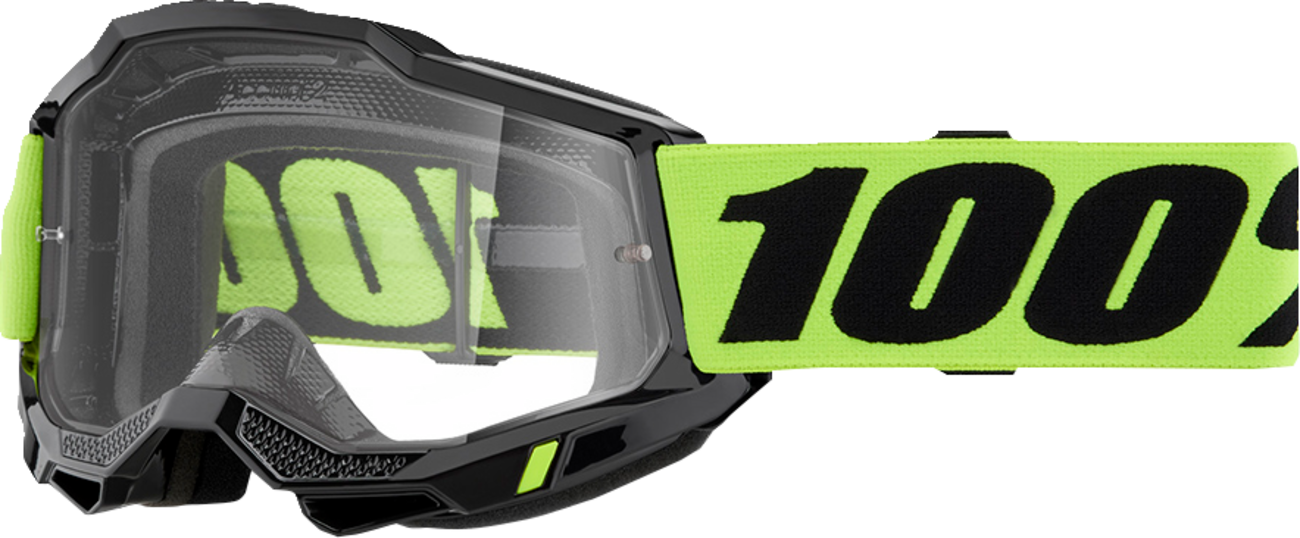 Accuri 2 Goggle with Neon Yellow color & Clear leans