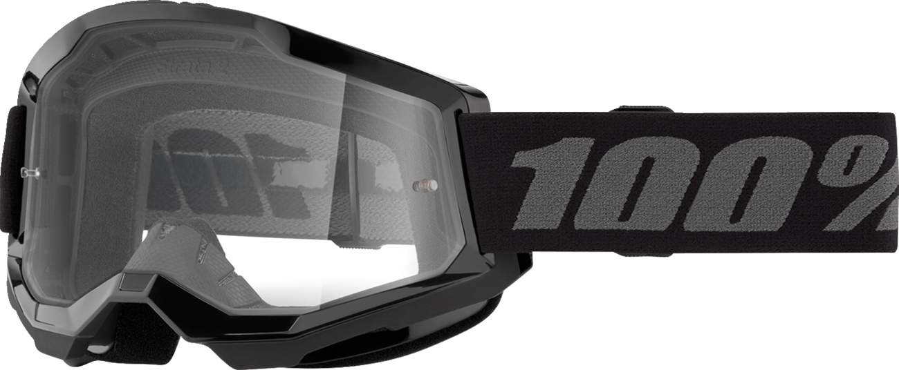 100% Strata 2 Junior Goggle - Black