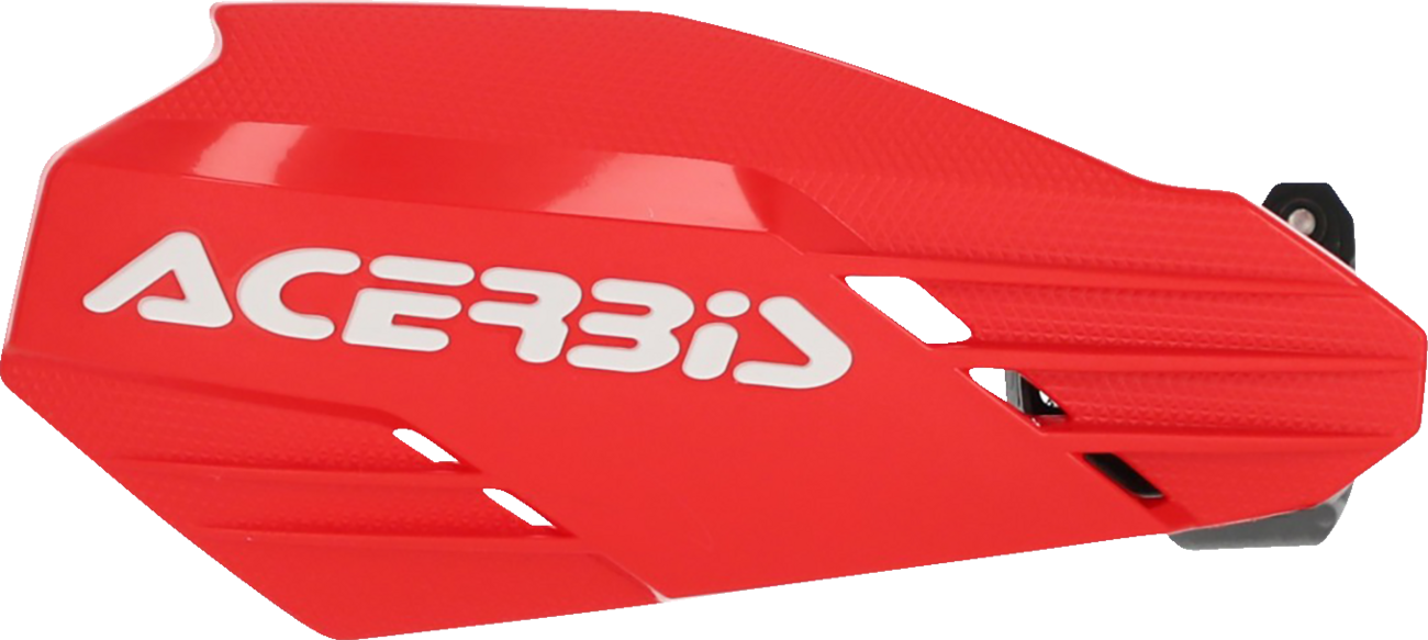 ACERBIS Linear Handguards - Red/White 2981351005
