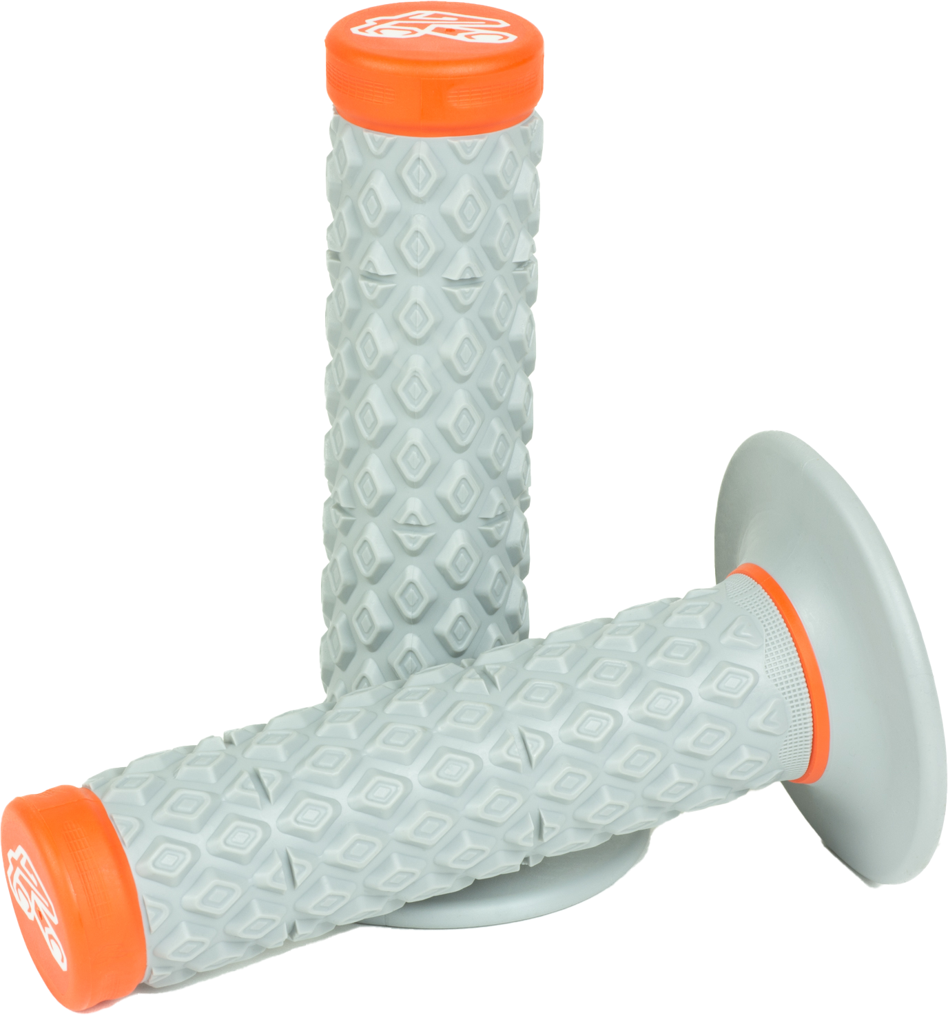 RENTHAL MX Dual Grips - Comfort - Soft/Firm - Orange G208