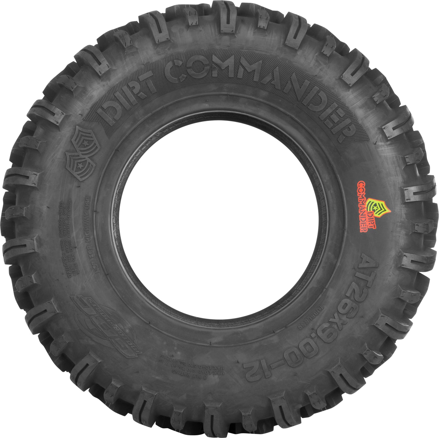 Tire Dirt Commander Front 29x9 14 Bias Lr925lbs
