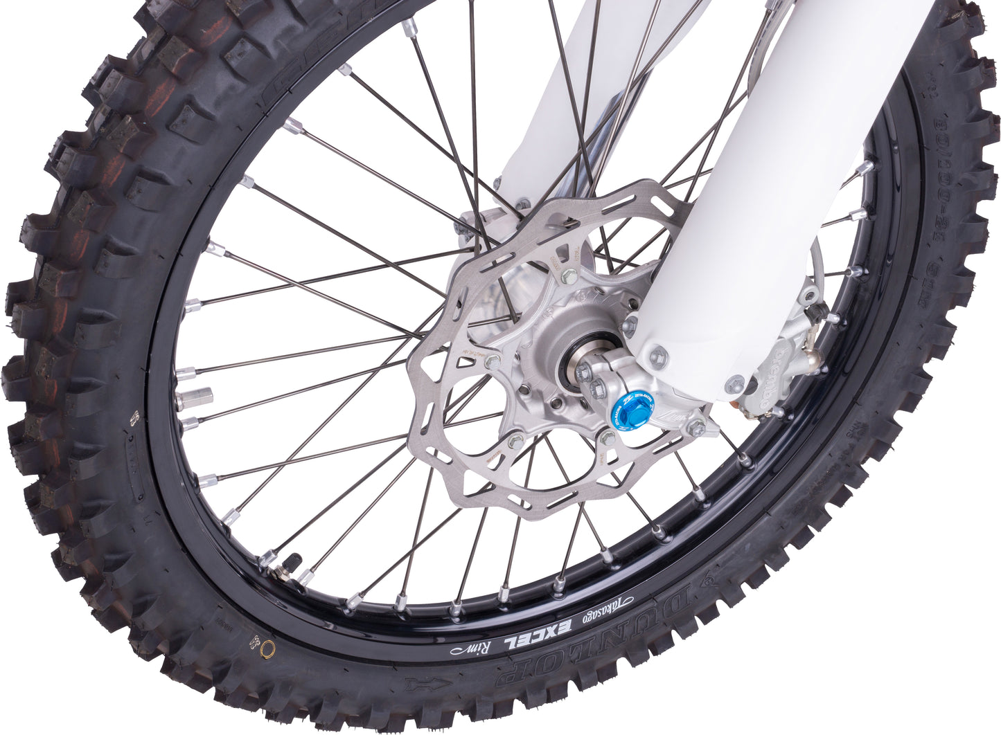 Axle Stop Bolt M20x19 P1.5 H22 H Blue