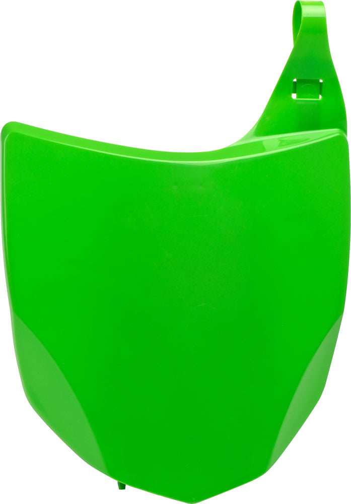 Front Number Plate Green