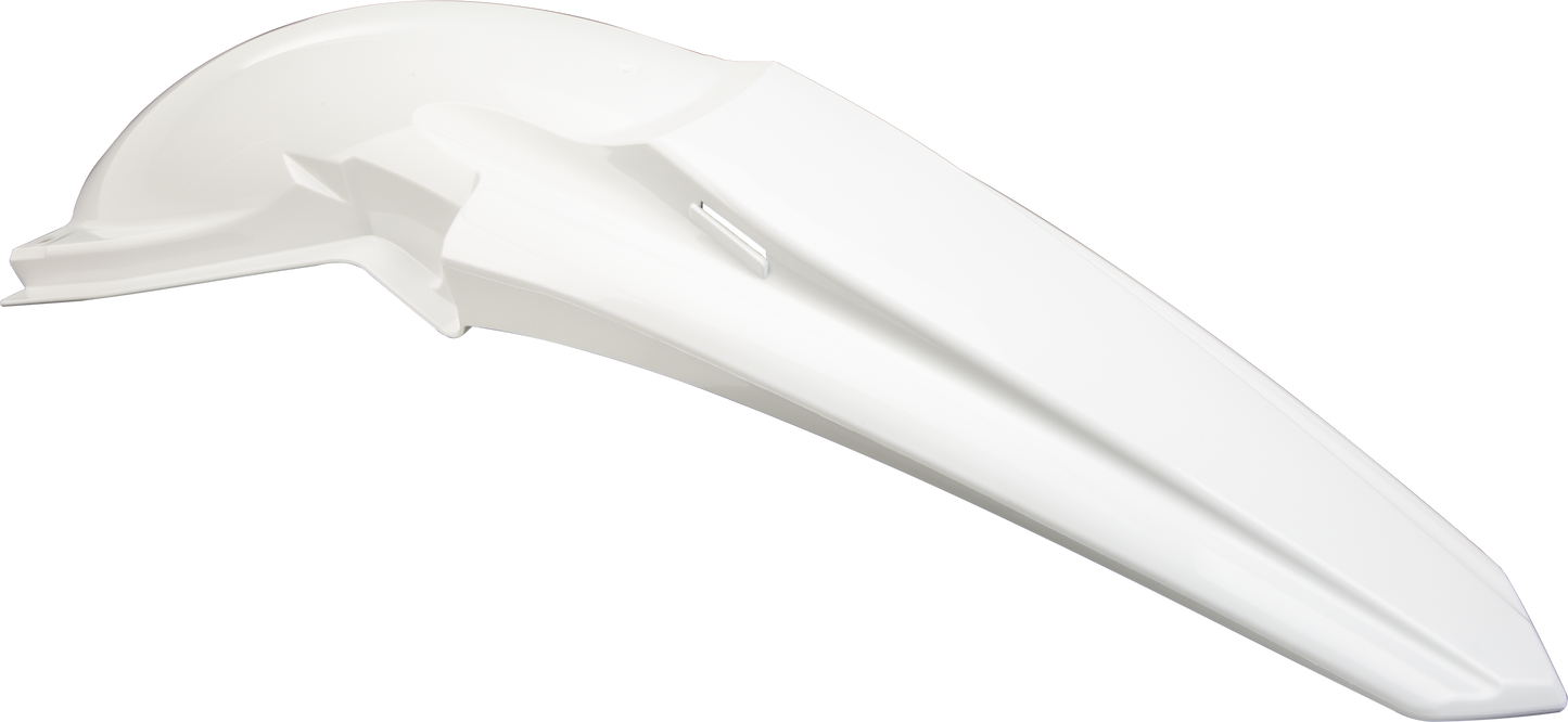 Rear Fender Restyling White Kaw