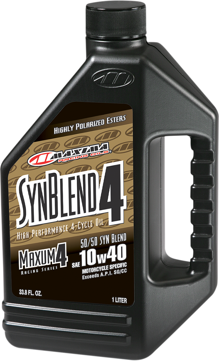 MAXIMA RACING OIL SynBlend Semi-Synthetic Oil - 10W40 - 1L 34901B