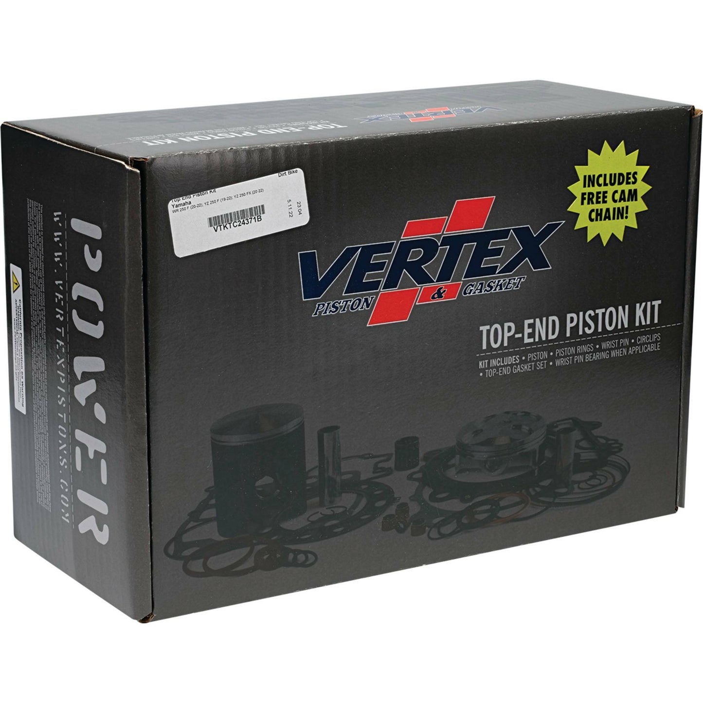 Top End Kit 76.96/Std 13.8:1 Yam