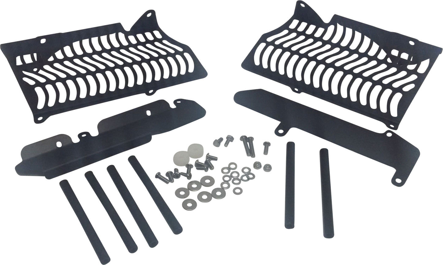 Radiator Guard Black Honda Crf450r '15 16