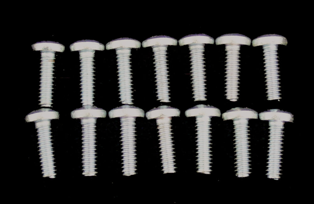 14 Piece Plastic Fender Set Stainless Bolt Kit