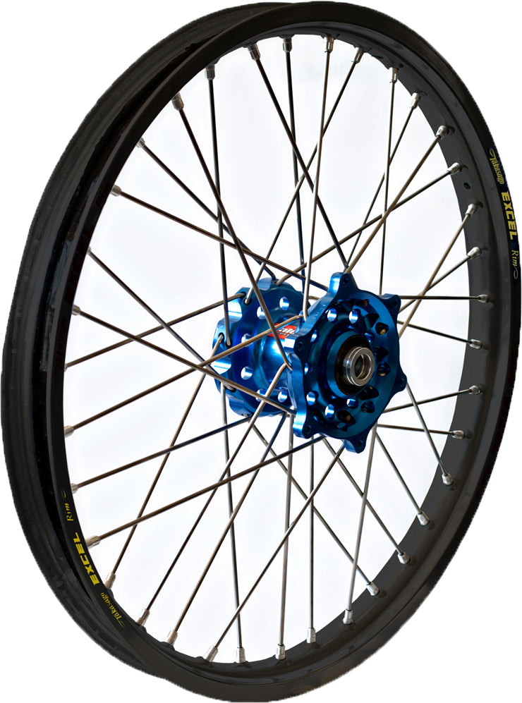 Front Wheel 1.60 X 21 Blue Hub Black Rim