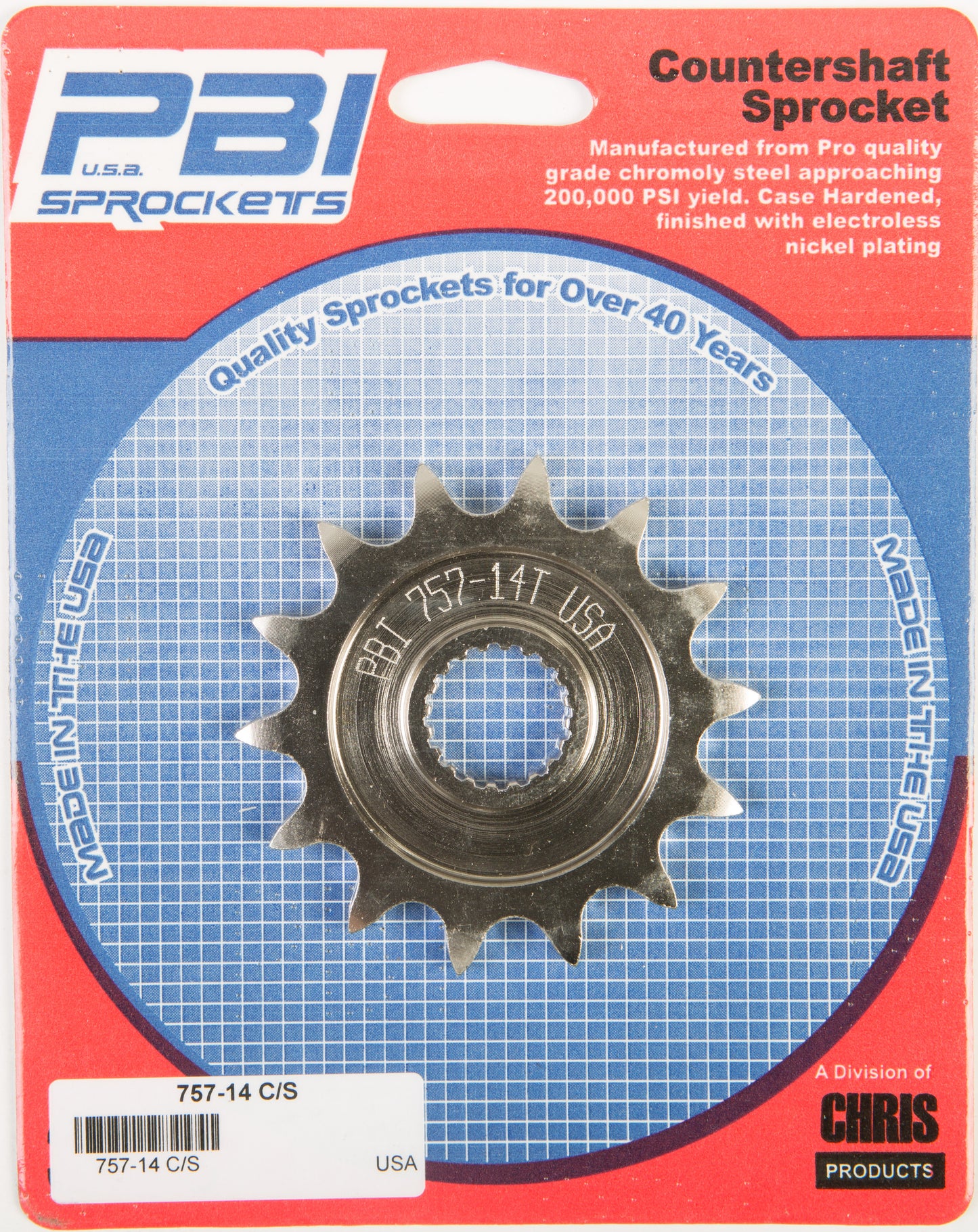 Front Cs Sprocket Steel 14t 520 Yam