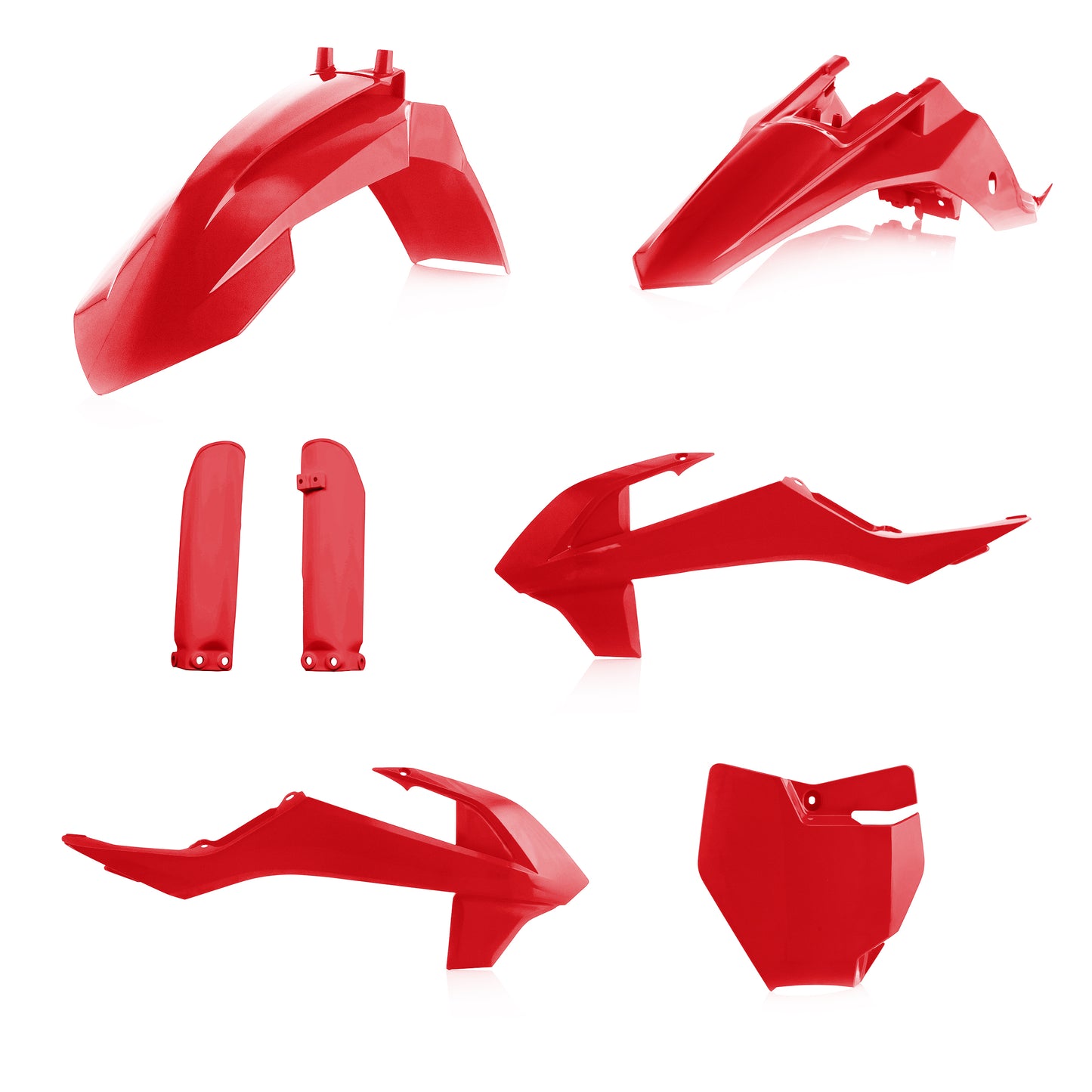 Full Plastic Kit Gas/Ktm Red