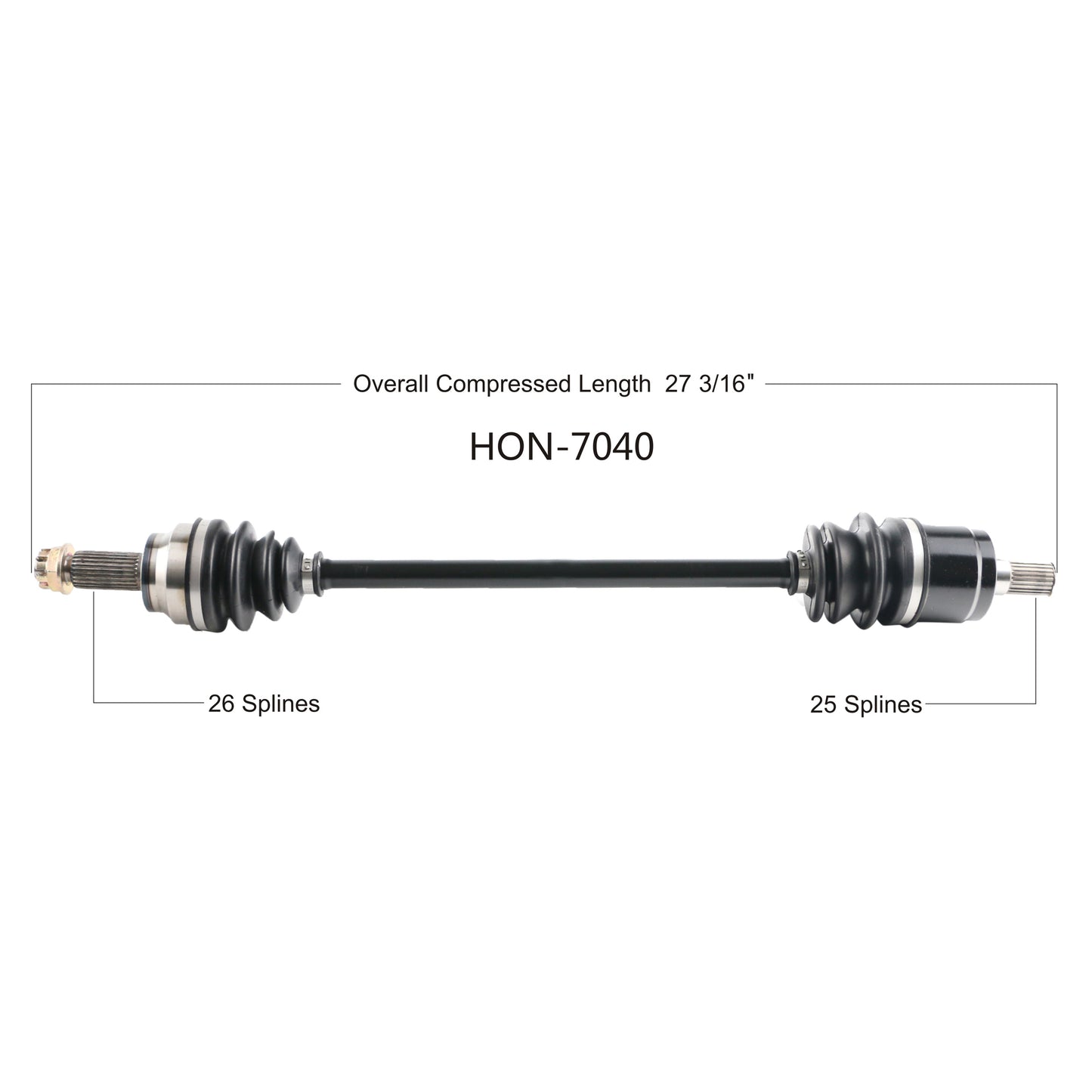 Oe 2.0 Axle Rear Left