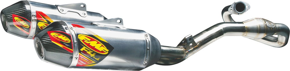 Factory 4.1 Rct S/S Alum Full Sys Dual M Bomb Crf250 14