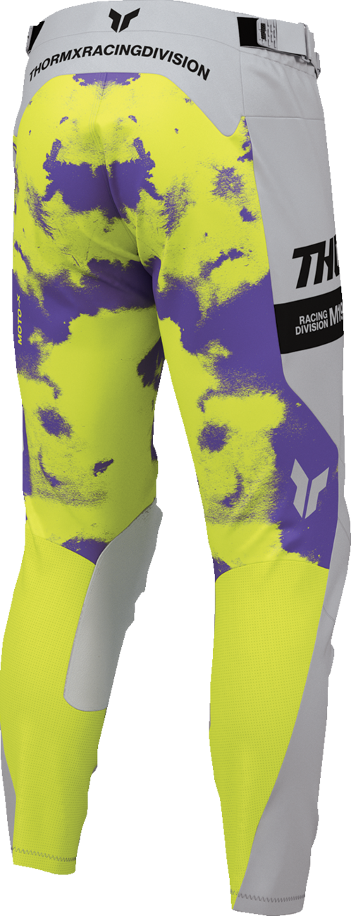 THOR Launchmode Bleach Pants - Gray/Acid - US 30 2901-12322