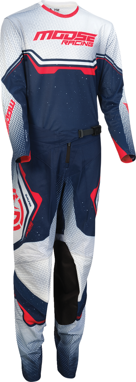 MOOSE OFFROAD Youth Qualifier® Jersey - Red/White/Blue - Large 2912-2629