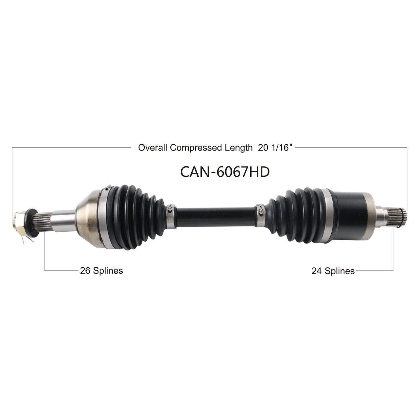 Hd 2.0 Axle Rear Right
