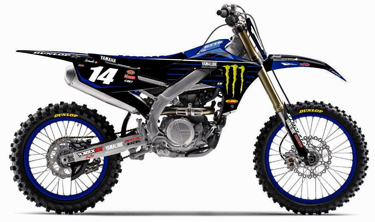 Complete Kit 20 Star Yam Yzf 250 (19 20) Blk Bg