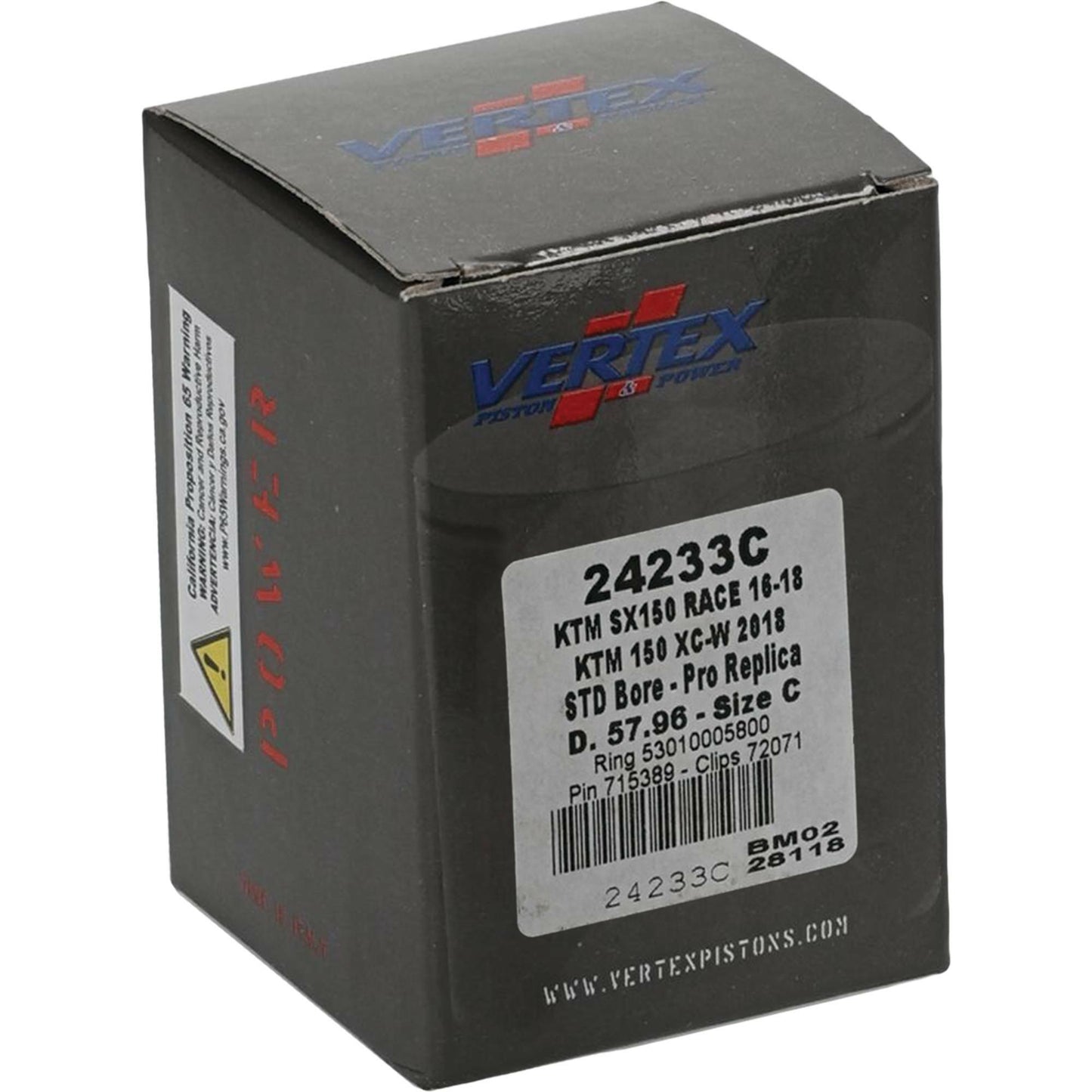 Piston Kit Performance 57.96/Std Ktm