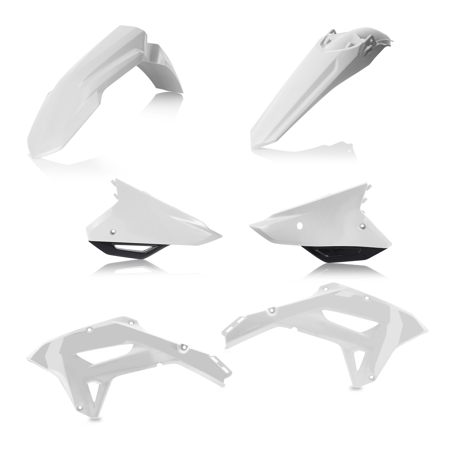 Plastic Kit Hon White/Black