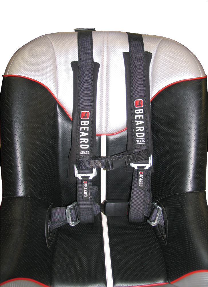 Safety Harness 2x2 W/Pads Latch And Link Buckle