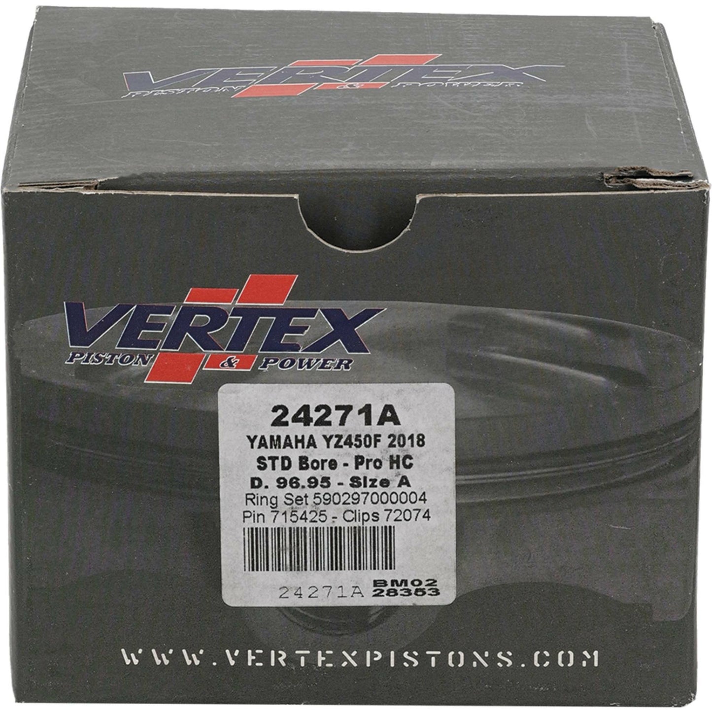Piston Kit Hc Forged 96.95/Std 14.6:1 Yam