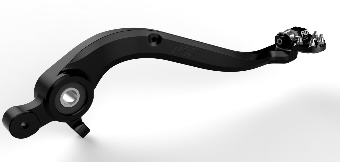 Folding Tip Brake Pedals Black