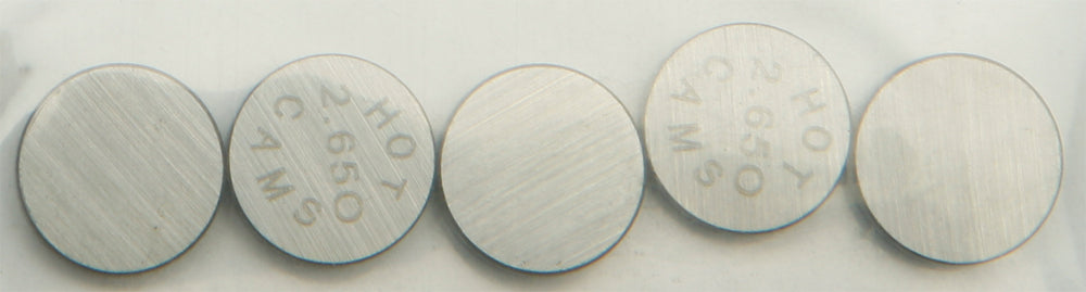 Valve Shims 9.48x2.65mm 5/Pk