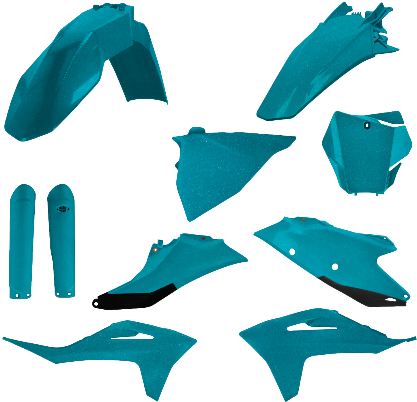 Full Plastic Kit Gas Teal Metallic