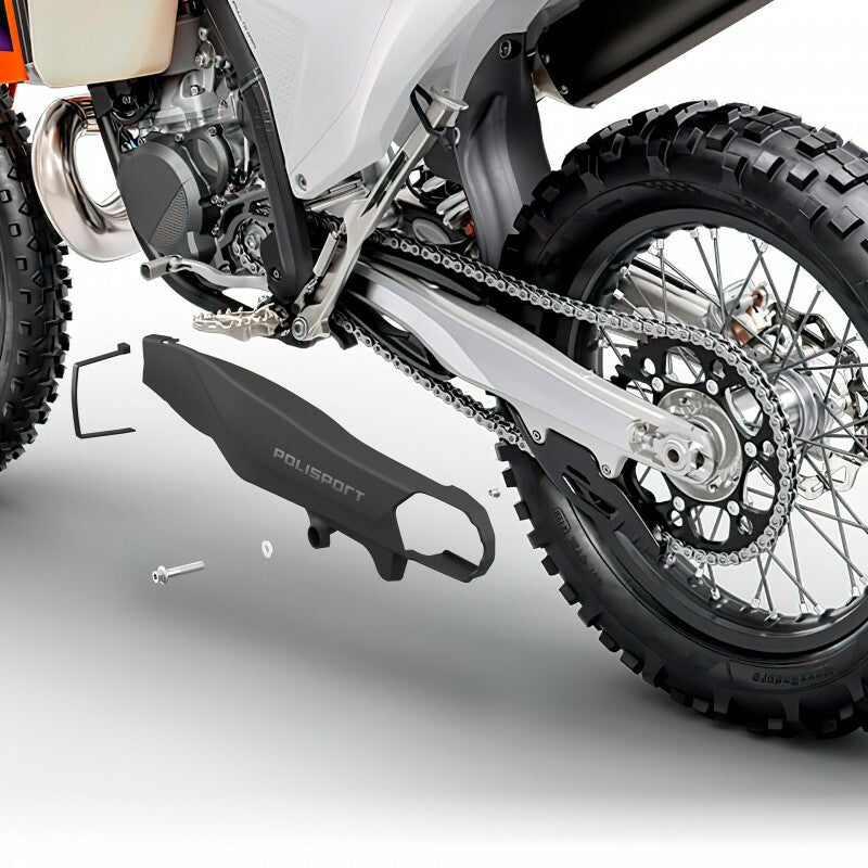 Swingarm Protectors Black Gas/Hus/Ktm