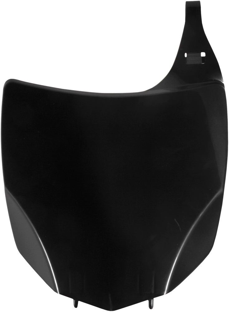 Front Number Plate Black